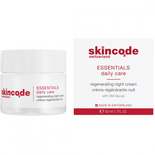 Восстанавливающий ночной крем (Skincode) - Regenerating night cream with BioNymph Peptide