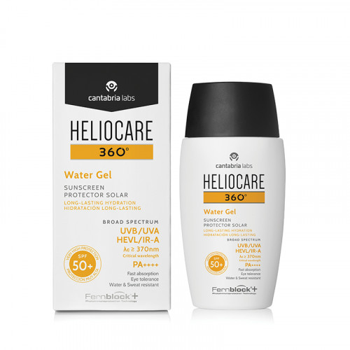 HELIOCARE 360º Water Gel Sunscreen SPF 50+ (Cantabria Labs) – Солнцезащитный увлажняющий гель-флюид СЗФ 50+
