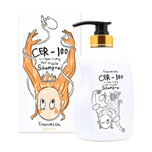 CER-100 Collagen Coating Hair Muscle Shampoo Шампунь для волос ТМ Elizavecca 