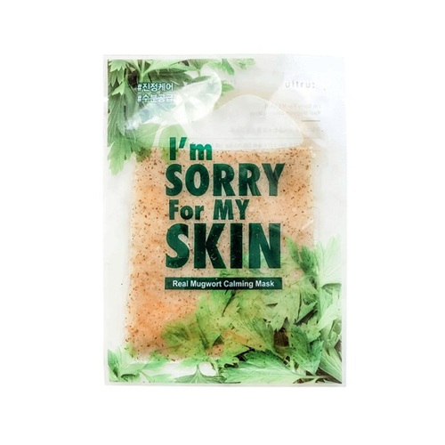 I'm Sorry For My Skin Маска успокаивающая с полынью - Real mugwort calming mask