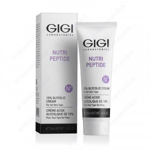 NUTRI-PEPTIDE 10% Glycolic Cream / Крем ночной с 10% гликолевой кислотой (Gigi) 11592
