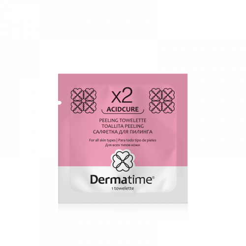 ACIDCURE – х2 – Peeling Towelette (Dermatime) – Салфетка для пилинга