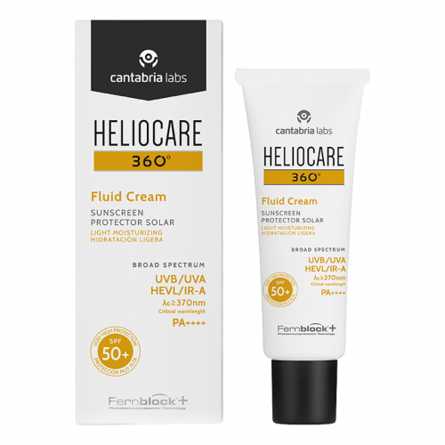Heliocare 360º Fluid Cream Spf 50+ Sunscreen – Солнцезащитный крем-флюид с Spf 50+ для всех типов кожи