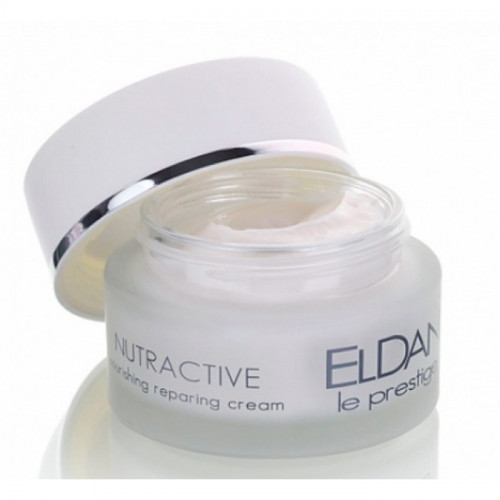 Питательный крем с рисовыми протеинами Nutriactive nourishing reparing cream Eldan cosmetics 50 мл