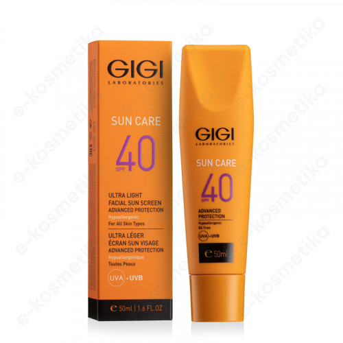 Солнцезащитный крем GIGI Sun Care Ultra Light Facial Sun Screen Advanced Protection SPF 40