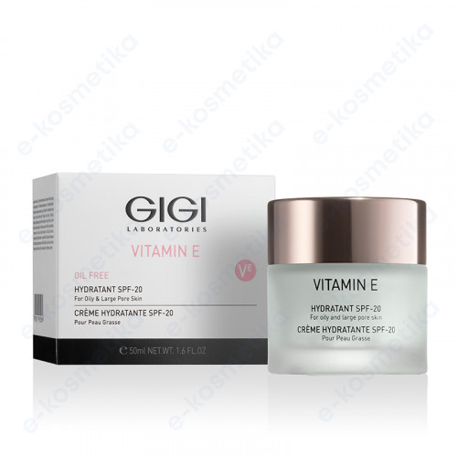Увлажняющий крем для жирной кожи GIGI Vitamin E Hydratant SPF 20